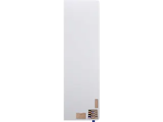 WALL-UP RRC Whiteboard 200x59,5cm Ronde Hoek Rechts - 1