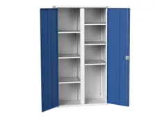 universele kast,HxBxD 2000x1050x550mm,6xStalen bodem,draaigrendelslot