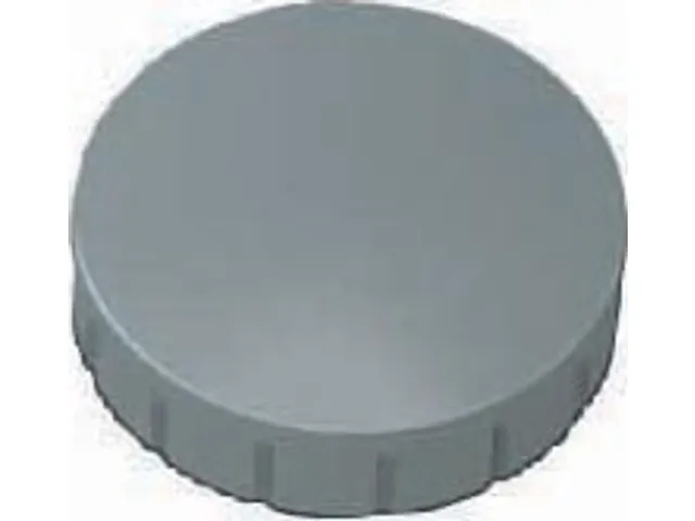 magneet MAULsolid, diameter 24mm grijs, doos met 10 stuks