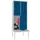 banklocker,dubbeldeks,HxBxD 2150x800x800mm,RAL7035,front RAL5010