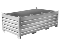 Systeem-Stapelcontainer Verzinkt 850x2400x1200mm 2250kg Inhoud 2m³