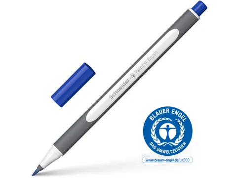 Brushpen Schneider Paint-It 070 blauw