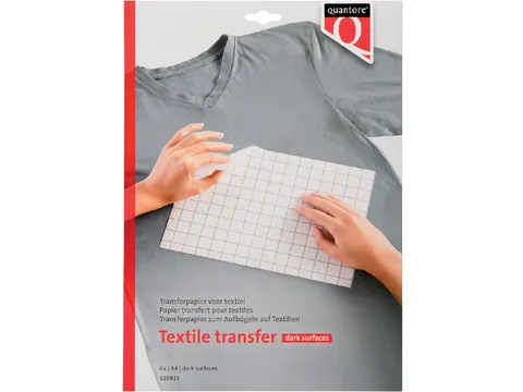 Inkjet transferpapier voor textiel Quantore donkere kleding