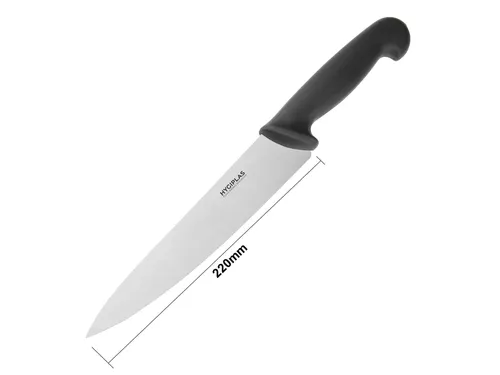 Koksmes Hygiplas 215 mm zwart