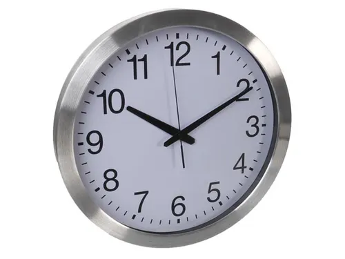 Aluminium Wandklok Ø 40cm dcf cijferaanduiding