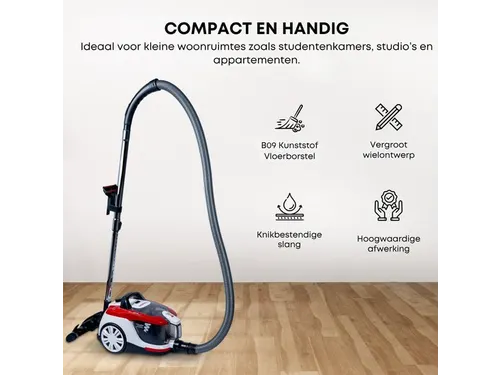 Vcckc800Rc Tornado Stofzuiger 800W 1.8L dust container 5m snoer