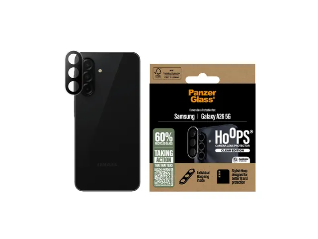 PanzerGlass Hoops Camera Lens Protector Transparent Samsung Galax