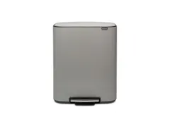 Bo Pedaalemmer 60 Liter Grijs