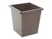 Vierkant Tapse Papierbak 27 Liter Bruin
