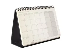 Tafelagenda Conceptum A5 2027 zwart liggend HC