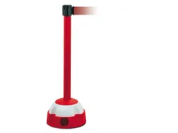 Waarschuwings-Afzetsysteem Paal 985x60mm 4 Meter Rood Wit