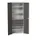 universele kast,HxBxD 2000x800x550mm,4xStalen bodem,3lade(n)