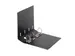Classeur Elba Rado Plast 75mm Bancaire 2 Méc. Noir PVC