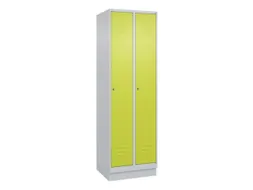 locker voor scheiding van kleding,HxBxD 1950x600x500mm,2vak