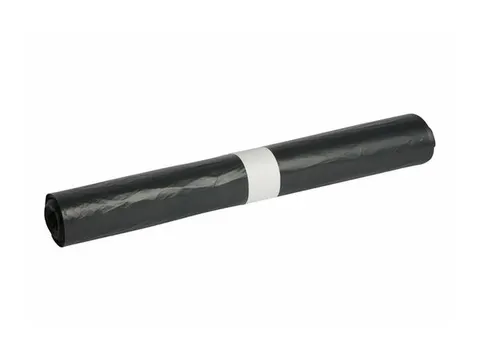 Afvalzak HDPE 75 Liter 100x58cm T23 Grijs 20x25 Stuks 500 Stuks