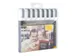 Krijtstift Securit SMA-510 Schuin 2-6mm Wit 8 Stuks
