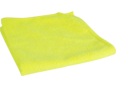 Microvezeldoek 40x40cm geel, pak van 10 stuks