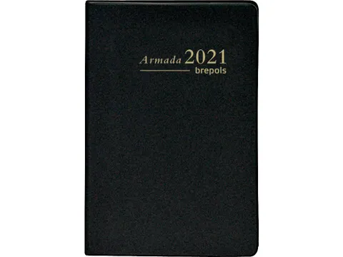 agenda Armada Seta 4-talig, zwart, 2024