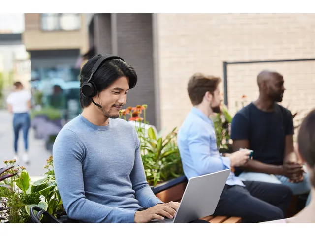 Headset Jabra Evolve2 75 Link 380/390a UC Stereo draadloos