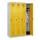 locker,HxBxD 1850x1200x500mm,4vak,vak B 300mm,draaigrendel