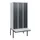 Dubbeldekse dekenkist,HxBxD 1950x900x815mm,3x2vak.,vak B 300mm