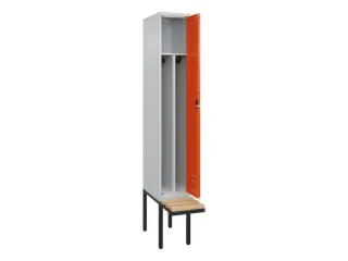locker voor scheiding van kleding,HxBxD 2120x300x815mm,1vak - 2