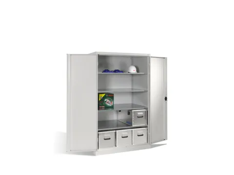 zwaarlastkast met openslaande deuren,HxBxD 1950x1200x800mm