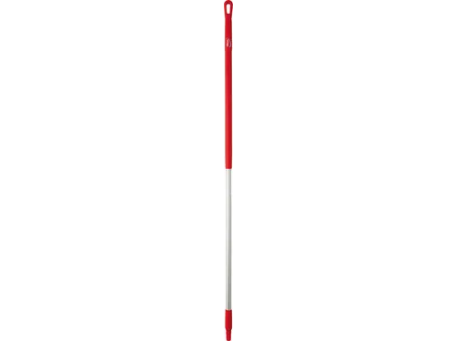 Steel Vikan ergonomic 150cm 31mm rood aluminium