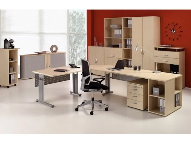 kantoor-combikast HxBxD 1100x800x420mm dubbele vleugeldeur wit