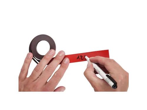 Magnetische Stroken 20mmx1m 2 Stuks Rood