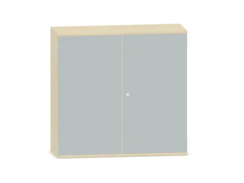 Kantoorkast 1150x1200x430mm Decor Romp Esdoorn Decor Front Lichtgrijs