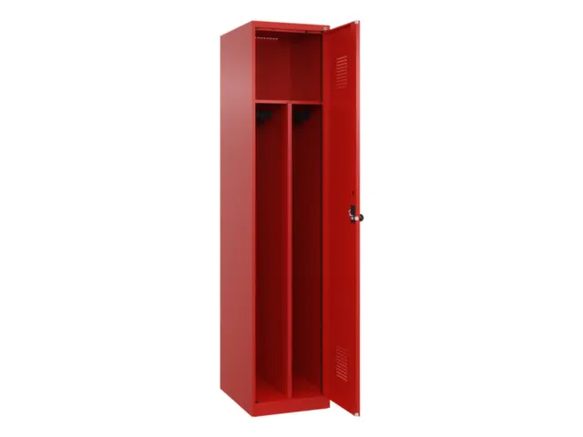 locker voor scheiding van kleding,HxBxD 1850x400x500mm,1vak
