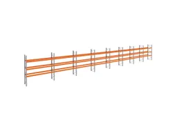 palletstelling,basis+7xaanbouw,HxBxD 3990x29700x1100mm,vakl. 3400kg