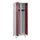 locker voor scheiding van kleding,HxBxD 1950x600x500mm,2vak