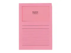 Map Elco Ordo Classico mvenst A4 120gr 220x310mm roze 100st verp100220