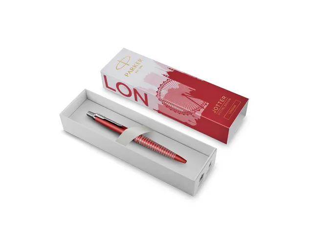 Balpen Parker Jotter Londen CT Medium rood