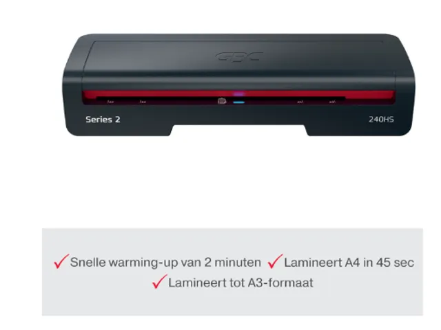 Lamineermachine GBC 240HS Home Office A3