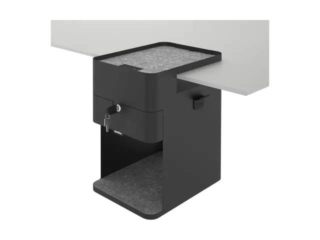 Lader USB type A+C 30W - 103 Zwart voor Bento desktop locker
