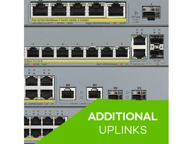 GS1350-26HP, 26 Port managed CCTV PoE switch, long range, 375W