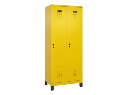 locker voor scheiding van kleding,HxBxD 1950x800x500mm,2vak