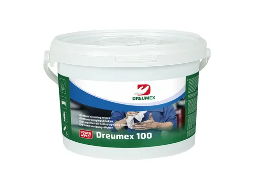 Handreinigingsdoek Dreumex 100 emmer 100 stuks wit