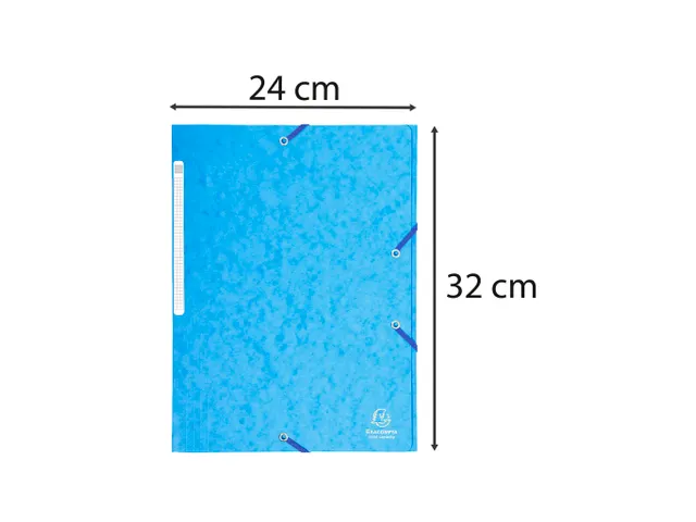 Elastomap Maxi capacity glanskarton 425gm² A4 Turkoois