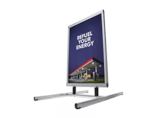 Stoepbord A0 Windtalker Premium Metalen Voet - 1