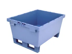 Herbruikbare Stapelbak 423x800x600mm 109l Open Dubbelde Bodem