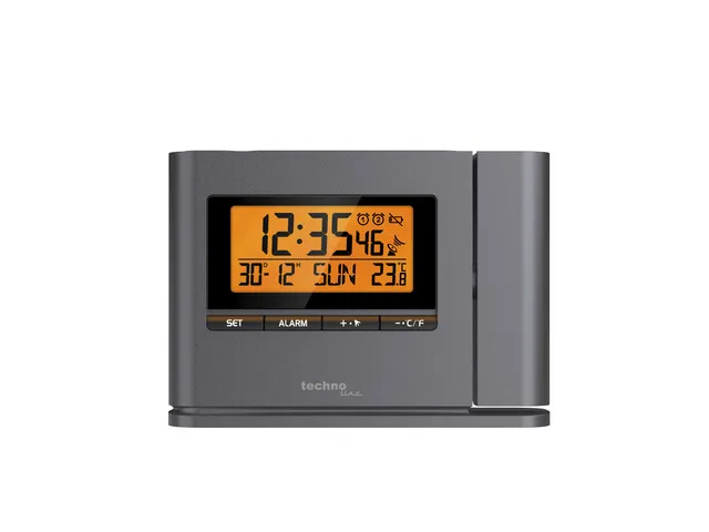 Projectiewekker Technoline WT 519 129x92x34mm zwart