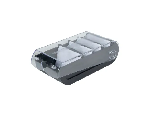 Steekkaartenbak BUNN YBOX A8 zwart/krist.