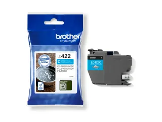 Inktcartridge Brother LC-422C blauw - 1