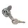 Brievenbusslot met 2 sleutels diameter 17 mm
