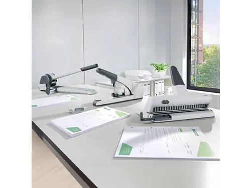 Perforator Leitz 5115 heavy duty 23-gaats 15vel zilver