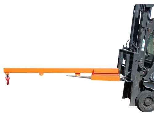 Kraanarm Vaste Arm Zonder Neiging L 2400mm Draagverm. 2.5t Geeloranje